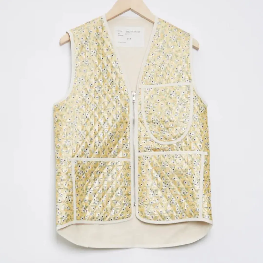 トップス Camiel fortgens 19aw velvet vest CAMIEL FORTGENS B.V.(カミエルフォートヘンス) / ZIP VEST
