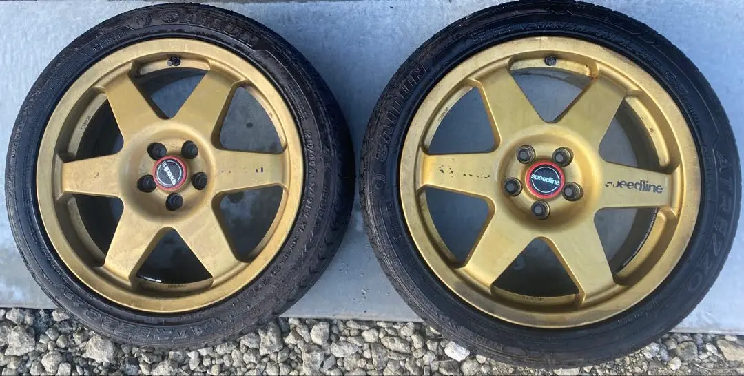 SPEEDLINE スピードライン 16インチホイール ランチアデルタ16V用 ランチア・デルタ・エボ・ジアラ スピードラインが映える／車検