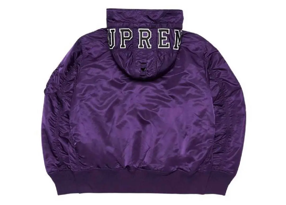 2025年最新】supreme hooded ma-1の人気アイテム - メルカリ