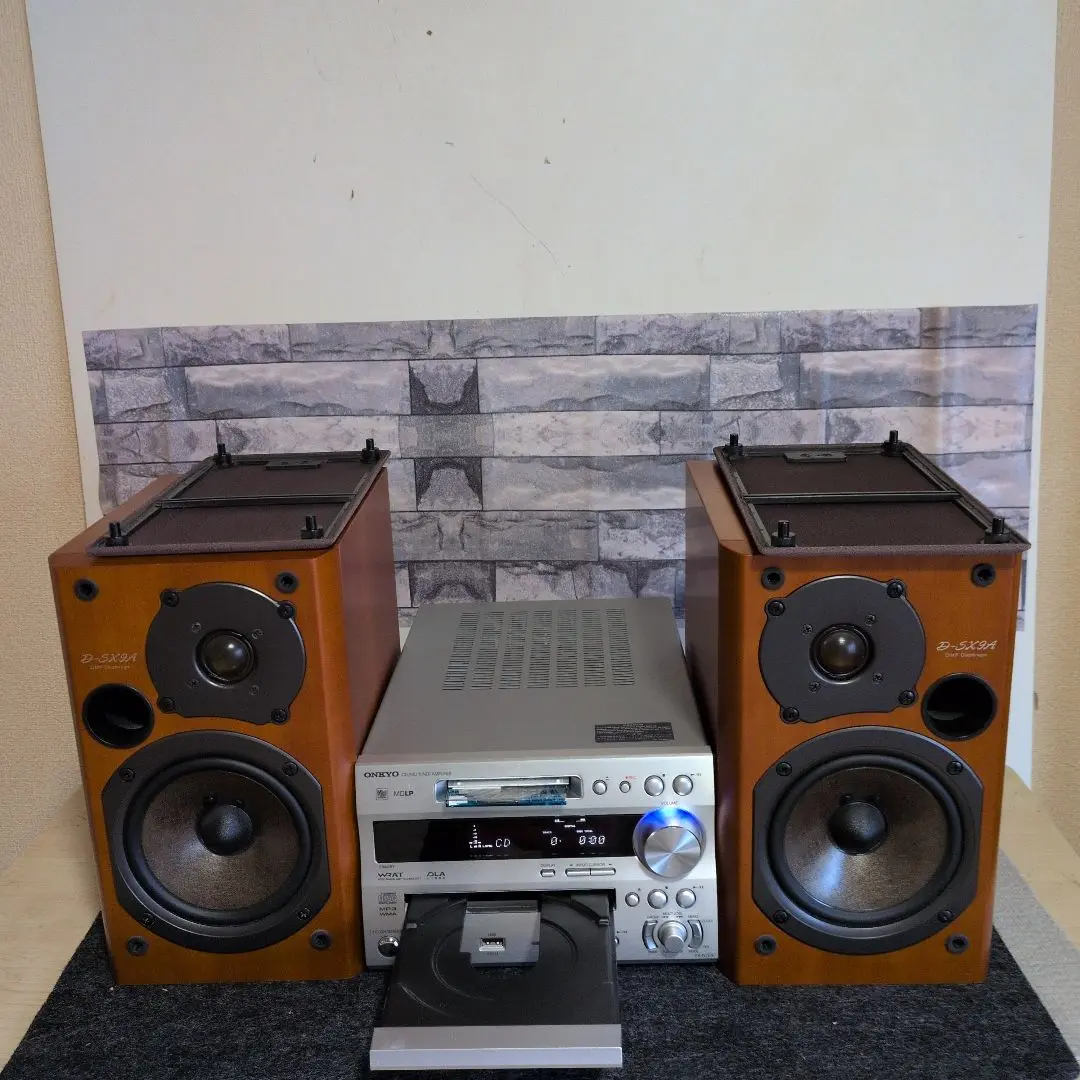 【光端子有り】ONKYO FR-X9A アンプ ミニコンポ Amazon.co.jp: ONKYO オンキョー FR-SX9A CD/MDチューナーアンプ