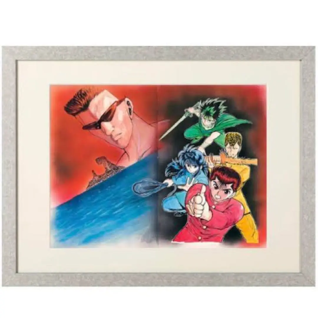 幽遊白書 複製原画 蔵馬 飛影 冨樫義博 ジャンプ25周年(300枚限定) 幽遊白書 複製原画 蔵馬 飛影 冨樫義博 ジャンプ25周年 幽☆遊