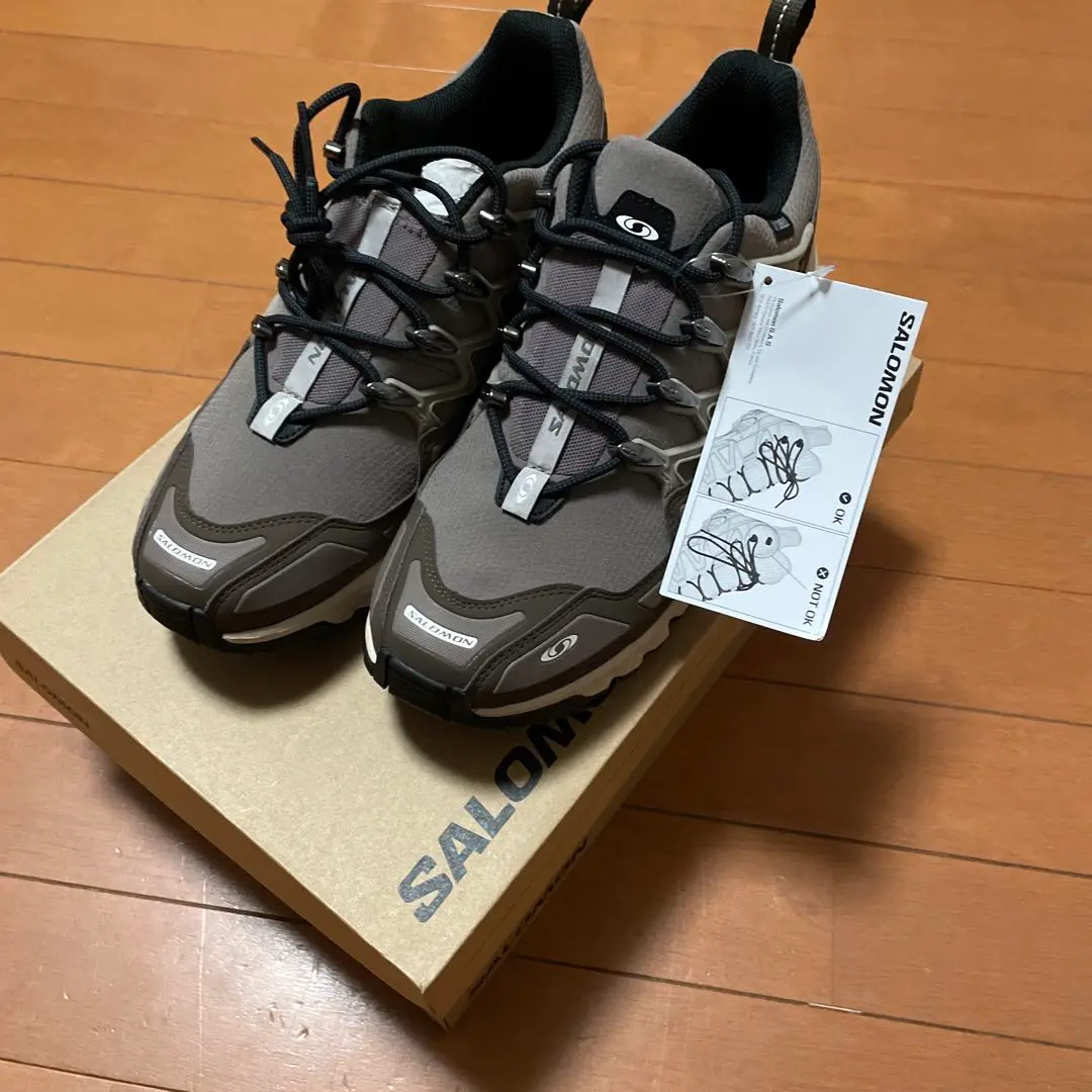 最安値　Salomon ACS+CSWP セメント 26.5cm箱無し SALOMON / ACS + CSWP | SALOMON | BIN