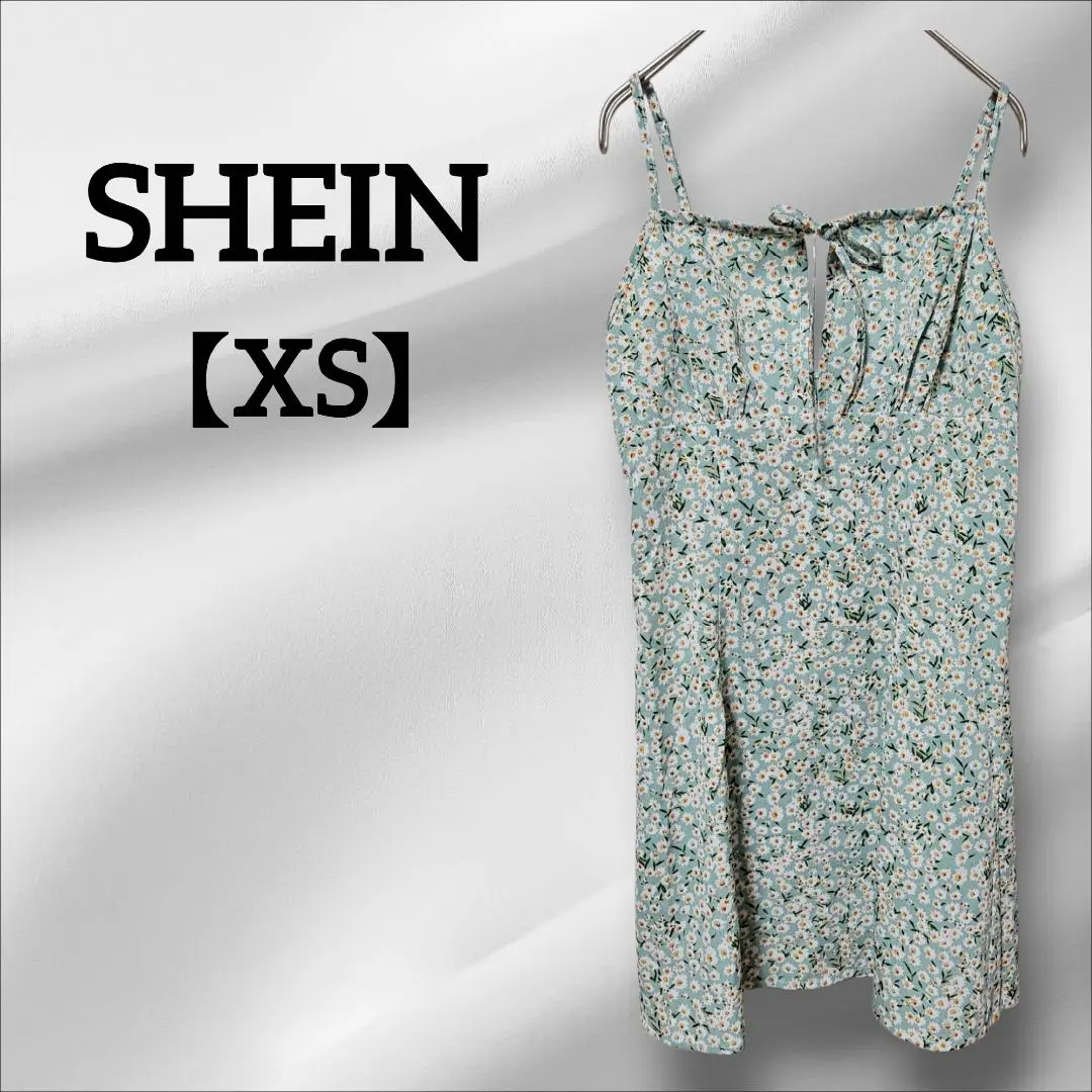 Thumbnail of SHEIN 【XS】 Floral Print Sleeveless Top
