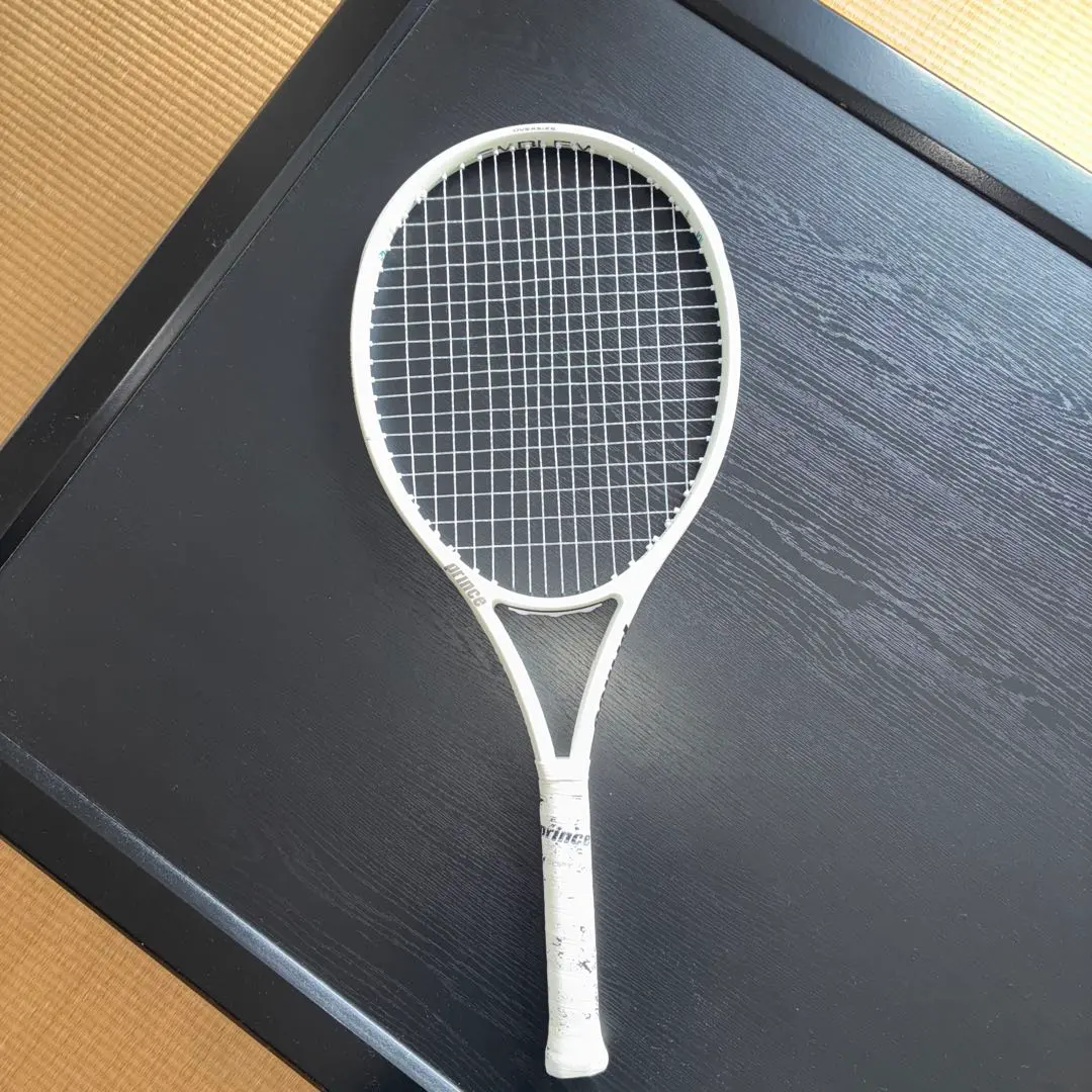 匿名配送【prince】エンブレム110 ガット張替え可能　EMBLEM100 楽天市場】プリンス Prince 硬式テニスラケット EMBLEM 110