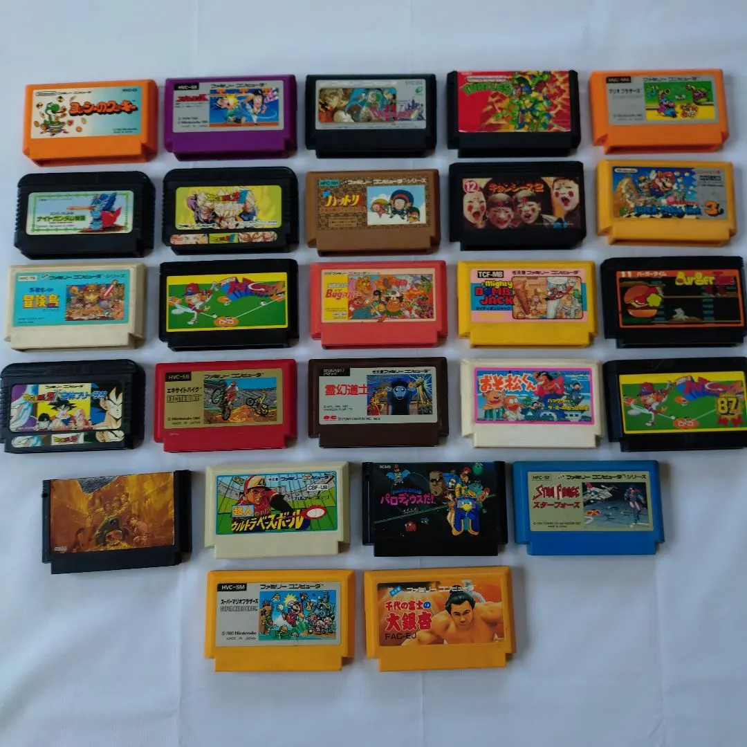 Thumbnail of 【26 Items】Famicom Game Set
