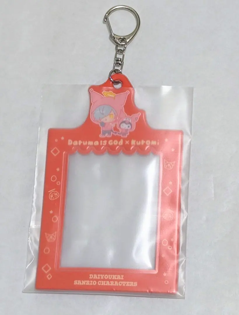 Thumbnail of Daiyokai Enimai Kuji Sanrio Trading Card Case Daruma is God Kuromi