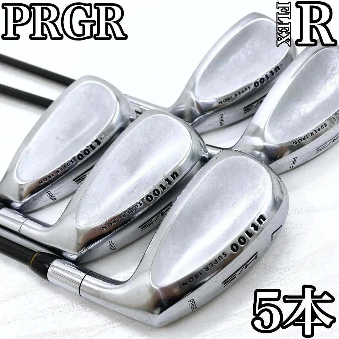 プロギア アイアン 6本　H/S UT100 SUPER IRON 2025年最新】prgr アイアン セット ut100の人気アイテム - メルカリ