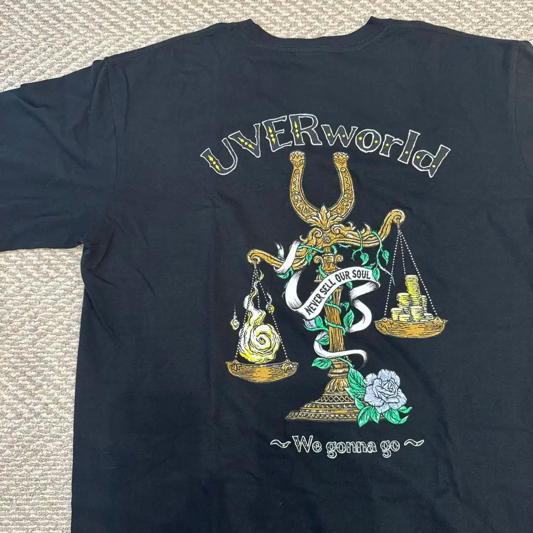 【K】UVERworld BIGTシャツ 天秤 横浜アリーナ限定 2025年最新】uverworld tシャツ 天秤の人気アイテム - メルカリ