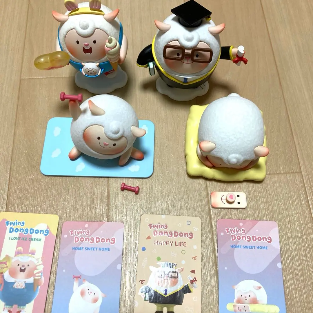 ポップマート POPMART Flying Dong Dong フィギュアセット 楽天市場】Flying Dong Dong ハッピーライフ シリーズ【アソート