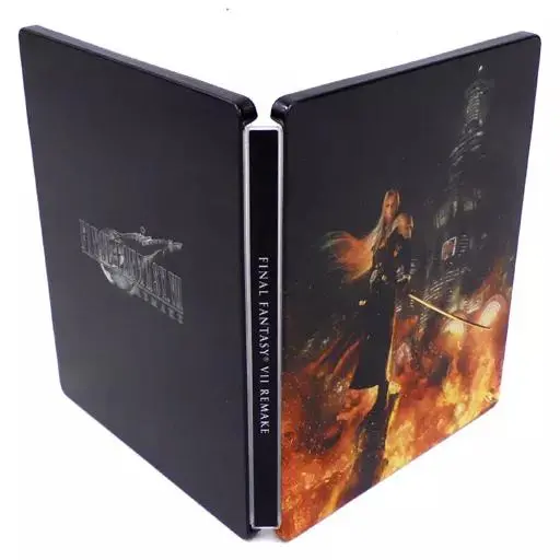 FF7リメイク ps4 フィギュアスチールブックケースセット スチールブックレビュー】PS4「ファイナルファンタジーVII