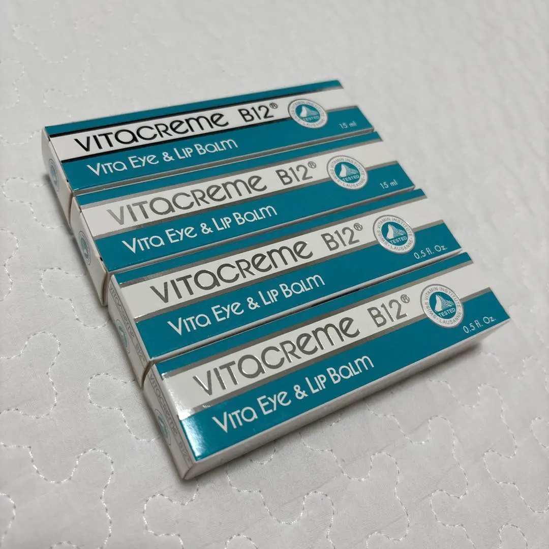 維他命B12 維他命霜 VITACREME B12 面霜 15ml 4支 的縮圖