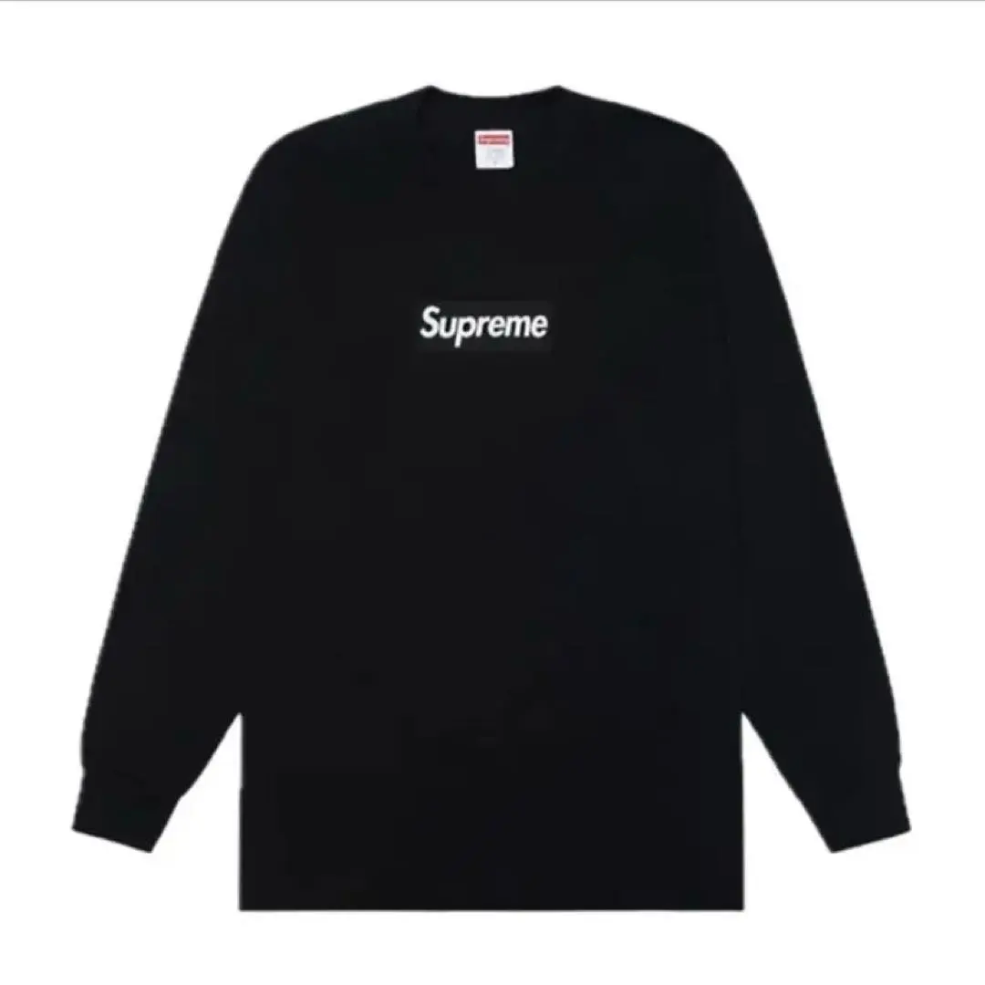 Thumbnail of Supreme Box Logo L/S Tee "Black"