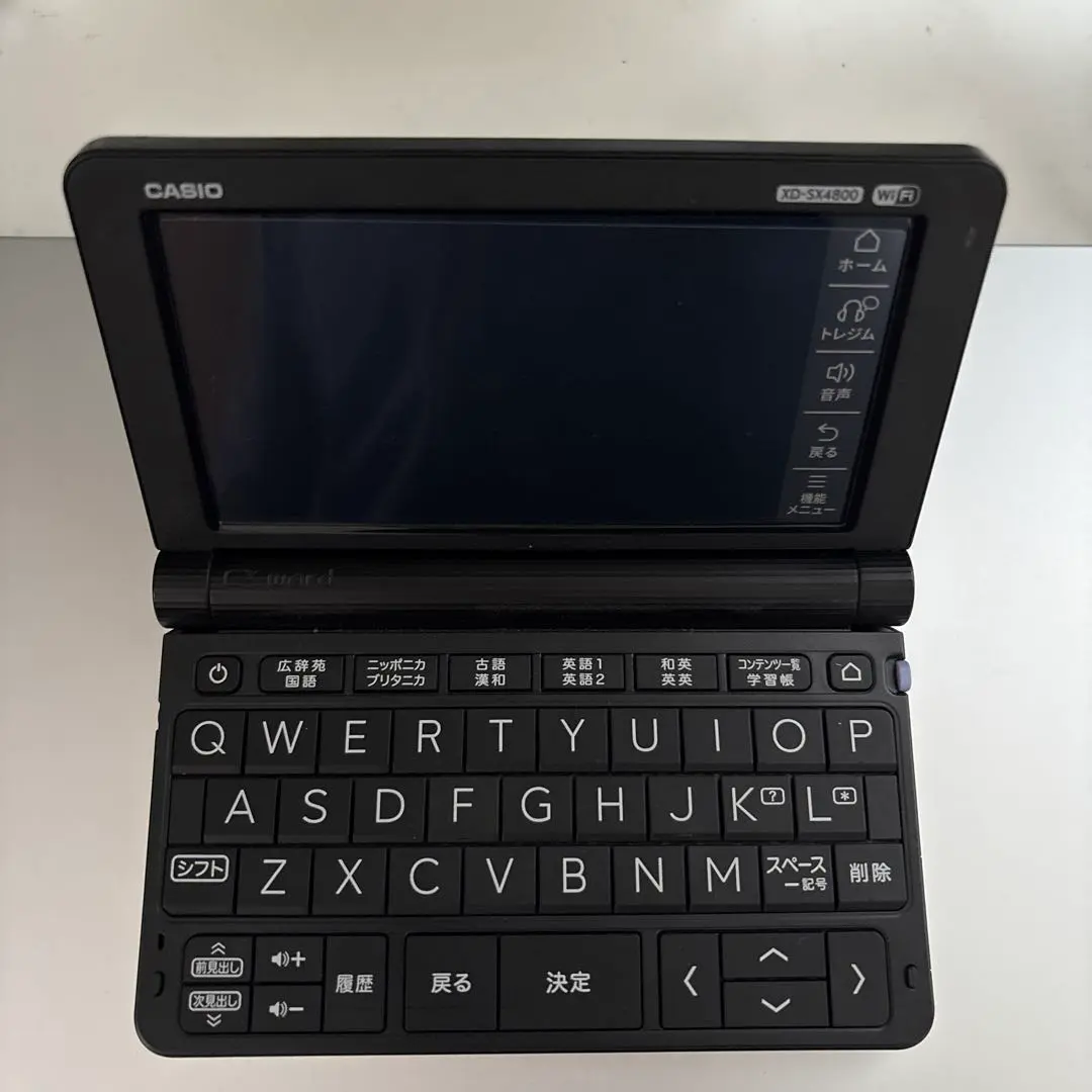CASIO EX-word XD-SX4800bk ブラック Amazon | カシオ 電子辞書 エクスワード 高校生モデル XD