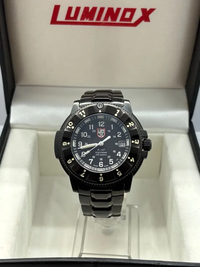 LUMINOX　ルミノックス　ナイトホークステルス　3402 新品未使用 楽天市場】ルミノックス 腕時計 日本正規 LUMINOX F-117