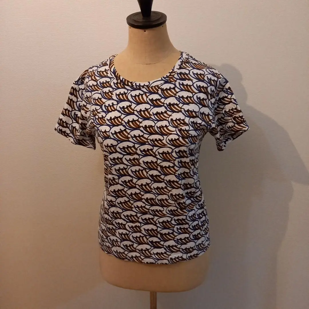 新品】ミナペルホネン choucho mint Mサイズ 半袖カットソーT