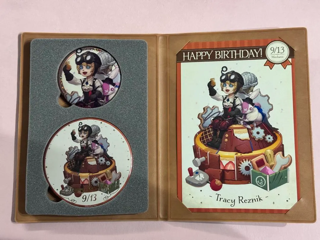 機械技師　誕生日　イラストグッズ　缶バッジ　ポストカード 000000047901_Z8WkEFP.jpg