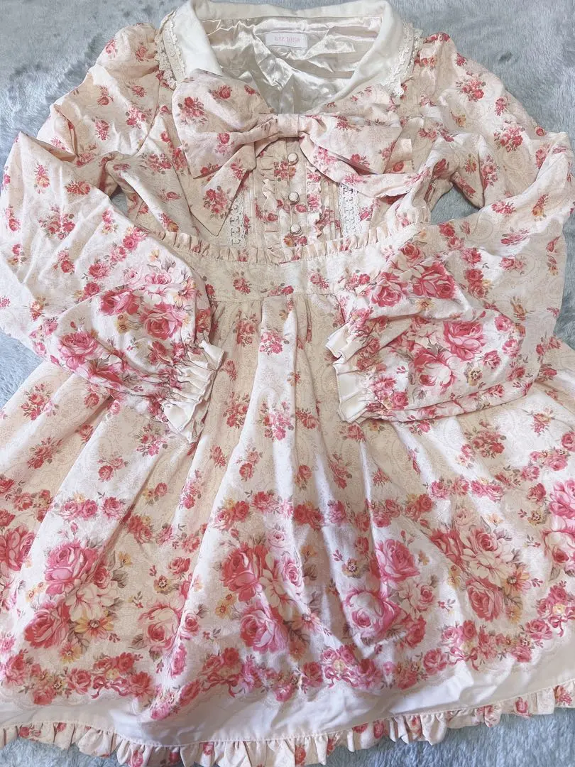 Thumbnail of LIZLISA Big Ribbon Floral Dress