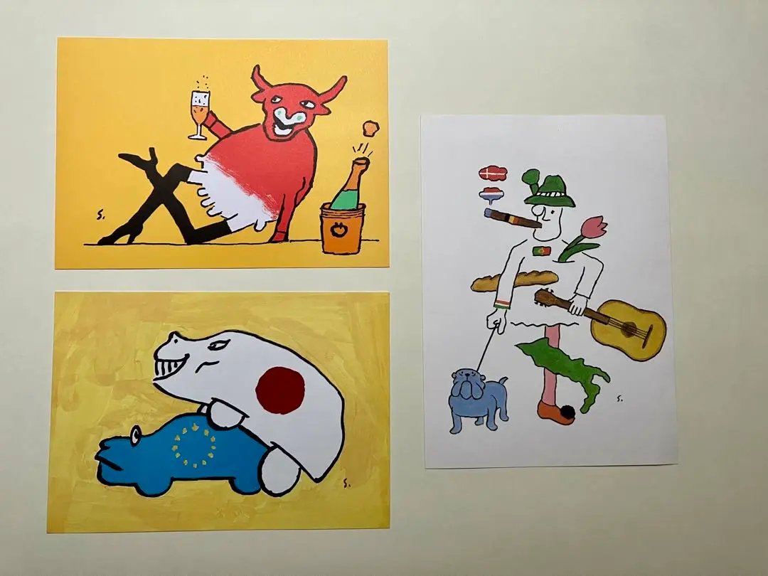 【希少】サヴィニャック　オリジナル・クリスマスカード　３枚セット クリスマスカード3枚セット - サヴィニャック グッズ専門店
