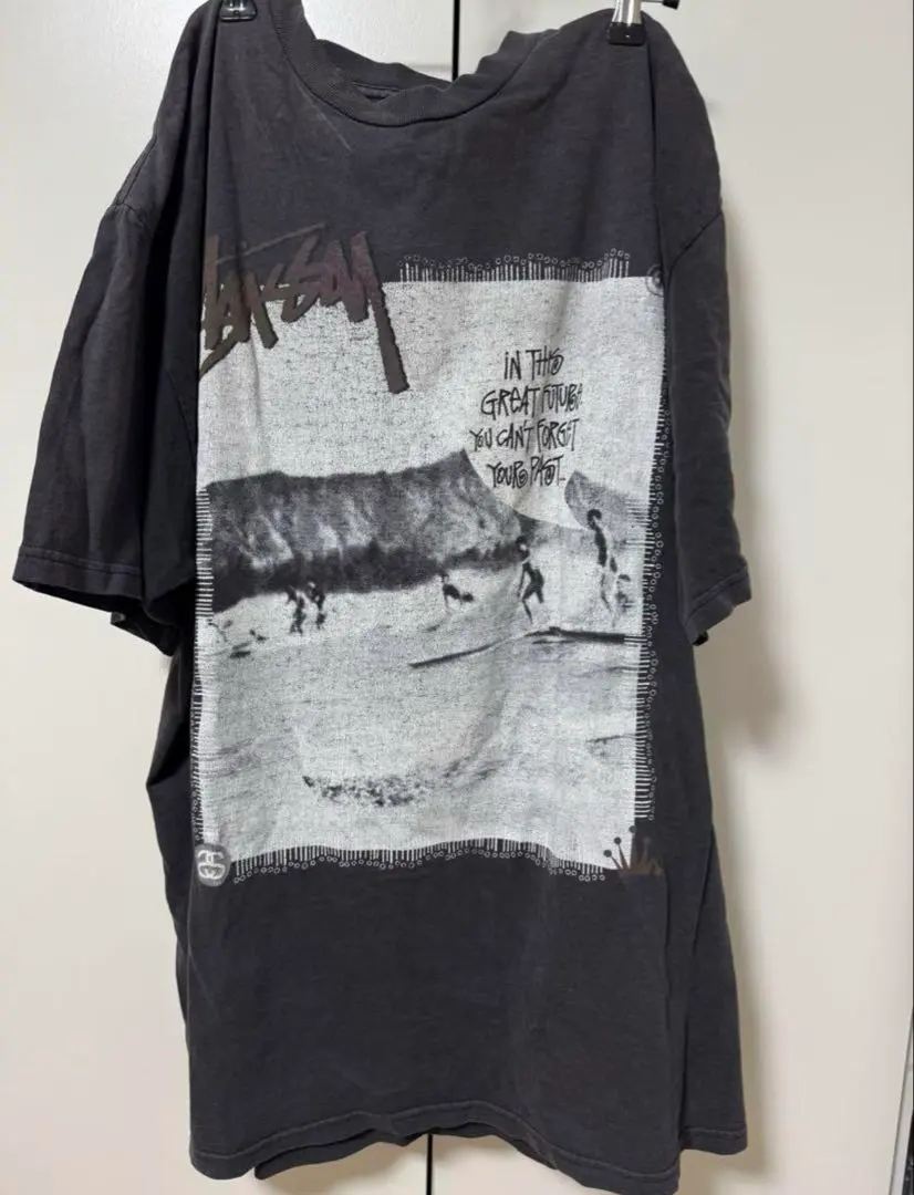 Thumbnail of Hawaii Exclusive Rare Old Stussy Surfing Graphic T-shirt L