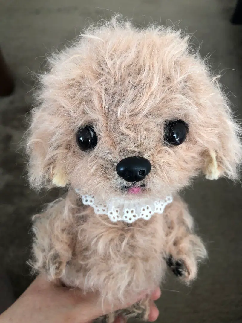 テディベア　ホワイトベア　ぬいぐるみ ラティニティモヘア テディベア ホワイトベア ぬいぐるみ ラティニティモヘア - メルカリ