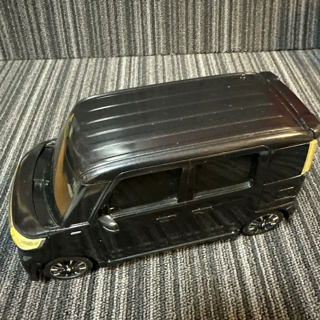 スペーシアカスタムmk 53s1/18サイズサンプルカラー黒色 スズキ スペーシアカスタムMK53S カラーサンプル 1/18 ブラック