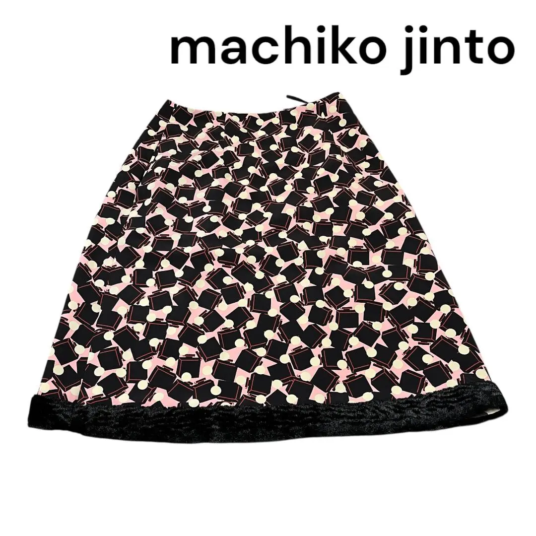 【新品】ジオメトリック柄スカートMachiko Jinto London 2025年最新】machiko jinto london スカートの人気アイテム