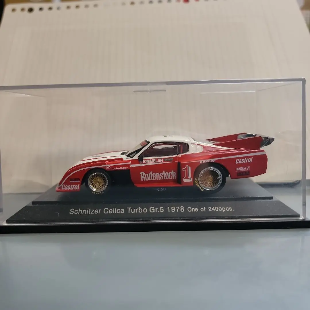 【エブロ】トムス セリカ ターボ Gr,5 1979 2640台限定 EBBRO Tom's Celica Turbo Gr,5 1979 | GT-Rいっぱい持ってます
