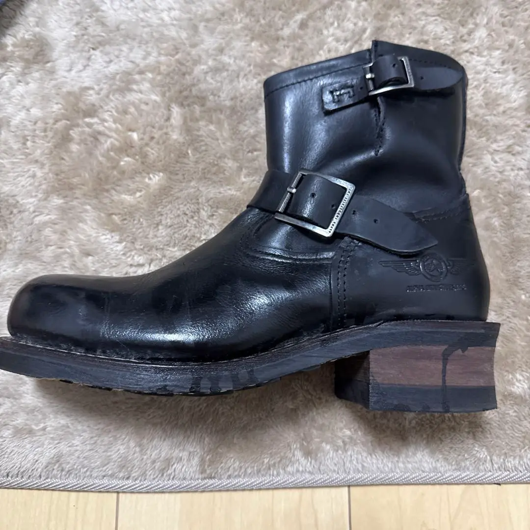 【早いもん勝ち】ALPHA INDUSTRIES黒エンジニアブーツ　70014 楽天市場】Alpha Industries アルファ インダストリーズ