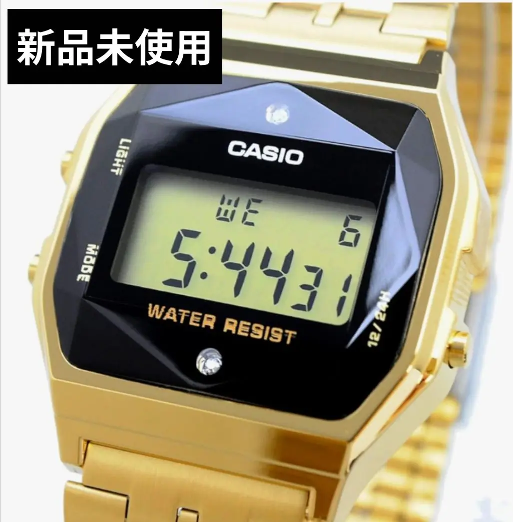 チープカシオ　ダイヤモンド　シルバー 新品　未使用 新品未使用 CASIO チープカシオ チプカシ 天然ダイヤ 限定品