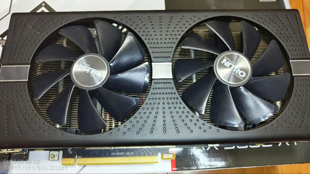SAPPHIRE RX590 NITRO+ RX590 8G 中古 動作確認済み Sapphire NITRO+ RX 590 GME Special Edition 8G USED Like NEW