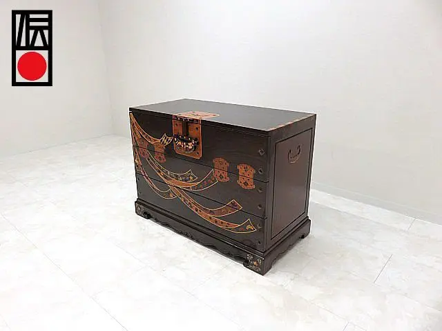 DLK29 展示品 寄木細工 木象嵌 3段チェスト 花梨 黒檀 紫檀 整理タンス 2025年最新】花梨 チェストの人気アイテム - メルカリ