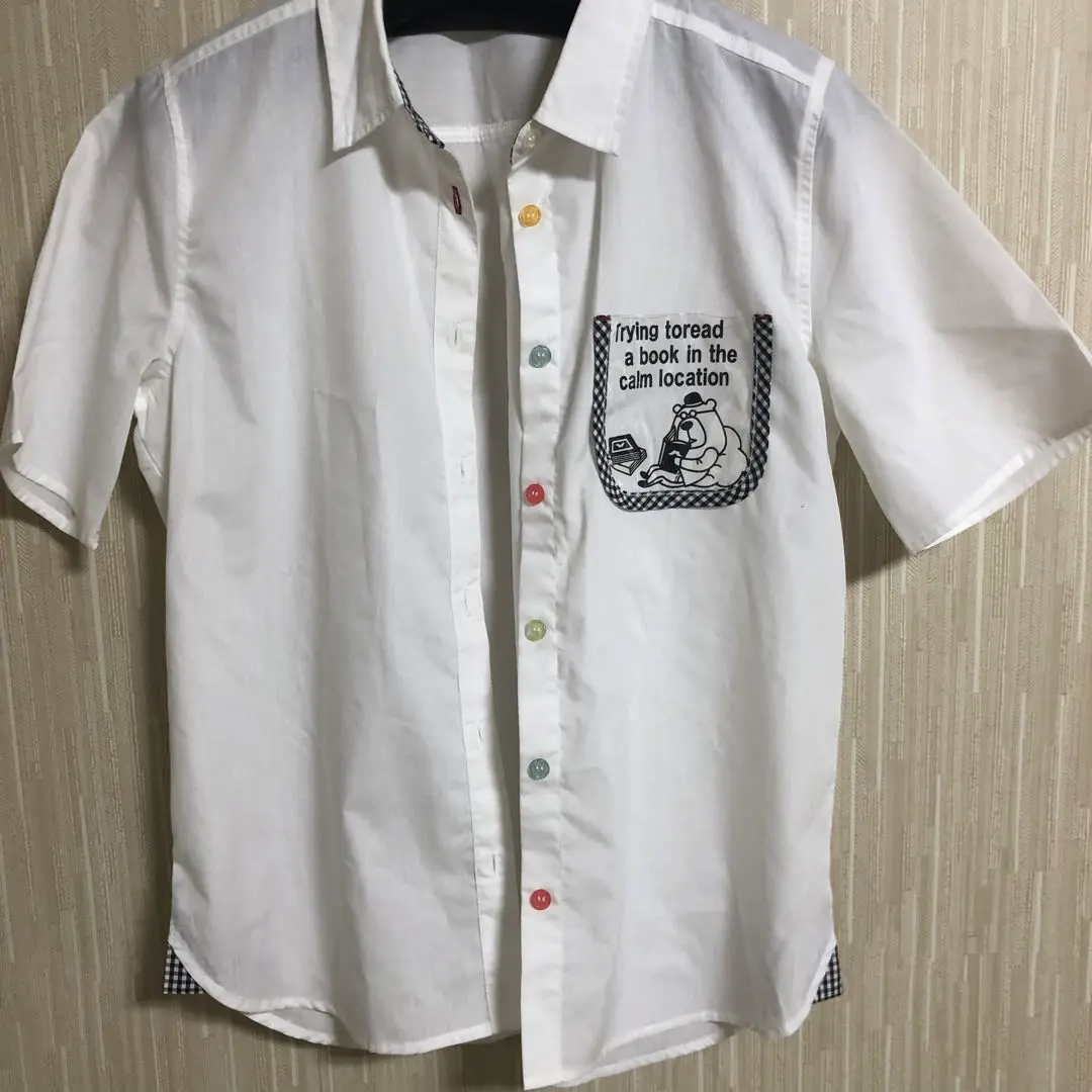 埃斯塔科特 彩色鈕扣襯衫 的縮圖