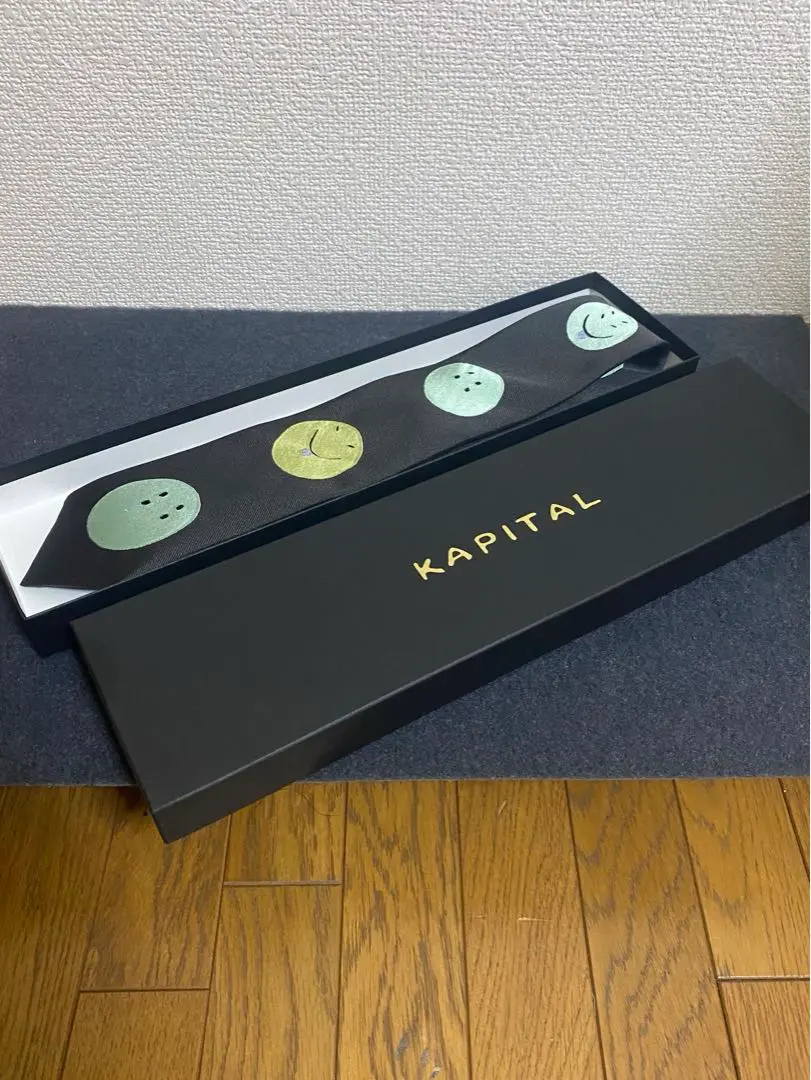 KAPITAL キャピタル　シルクツイル マリアタイ　ブラック　黒　正規品 KAPITAL キャピタル シルクツイル マリアタイ ブラック 黒 正規