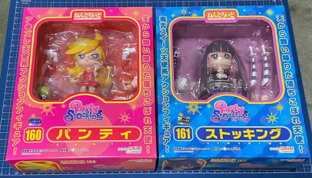 新品　未開封　パンティ＆ストッキングwithガーターベルト　ねんどろいど Amazon.co.jp: Panty&Stocking with Garterbelt ねんどろいど