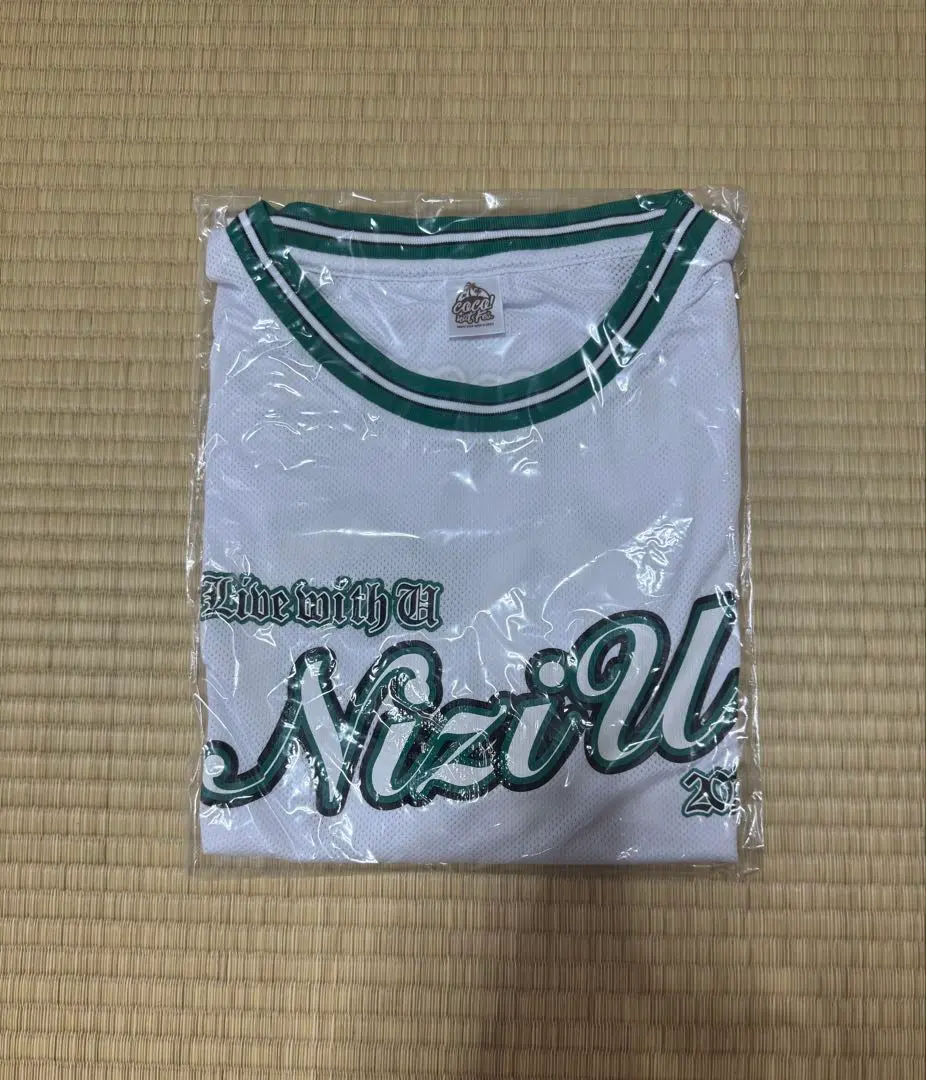 NiziU マユカ　Tシャツ＆ユニフォーム＆スタジアムジャケット UNIFORM T-SHIRT - MAYUKA【L】/『NiziU Live with U 2024-2025