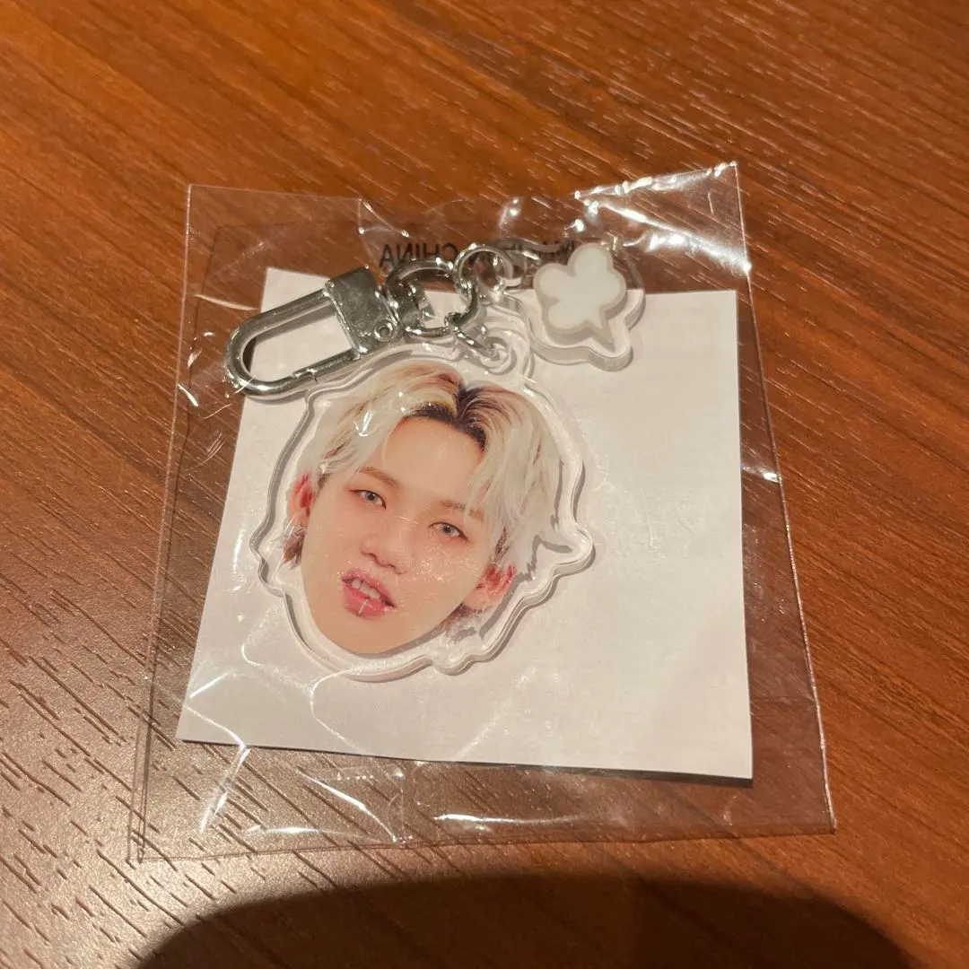 Thumbnail of TREASURE Hyunsuk Capsule Toy Gachagacha Face Acrylic Keychains: Joy, Anger, Sadness, and Happiness