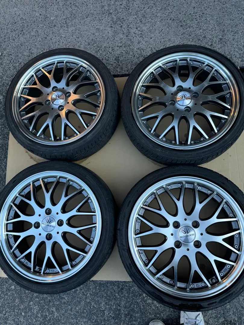 マルチフォルケッタ グレー色17インチ5.5J PCD100中古 着払いのみ 2025年最新】マルチフォルケッタ pcd100の人気アイテム - メルカリ