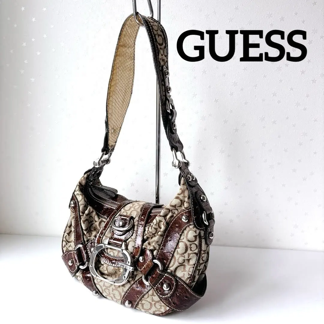 GUESS ヘビ柄ショルダーバッグ 2025年最新】GUESS パイソン バッグの人気アイテム - メルカリ