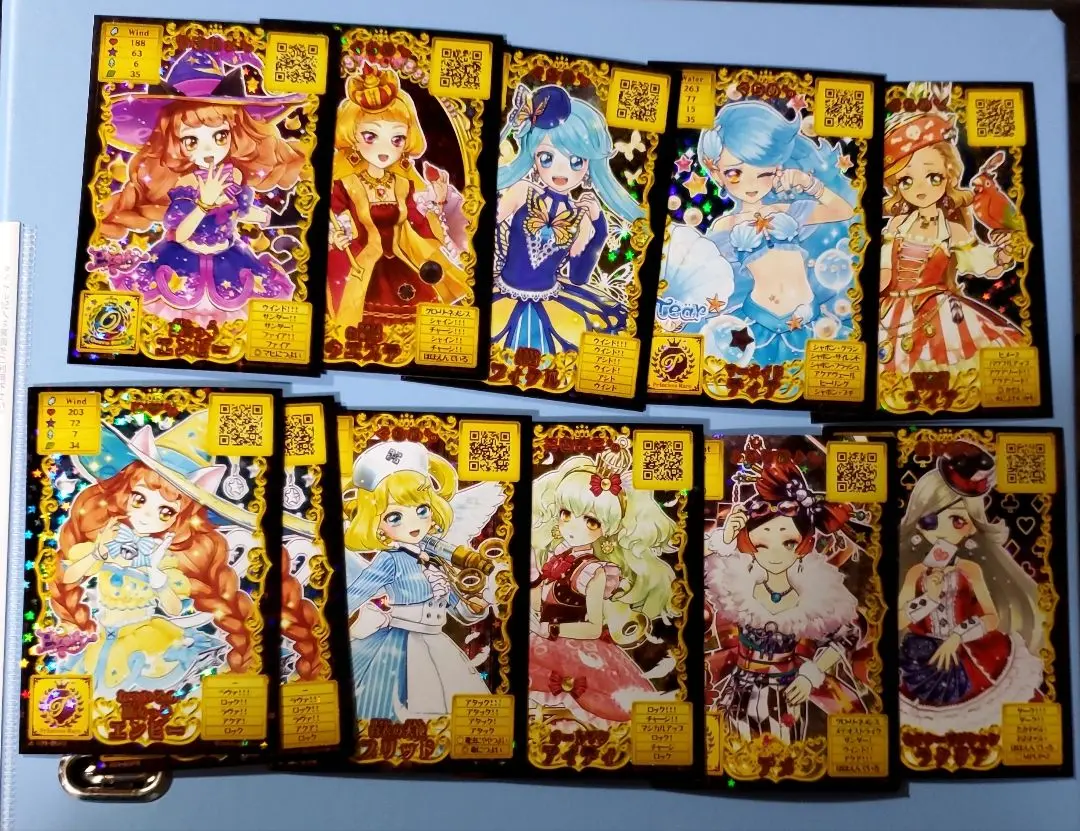 オトカドール ライバルカード 40枚セット クイーンレア入り オトカドール 第1弾 QR 魔王 ルシ子 クイーンレア ホロ カード