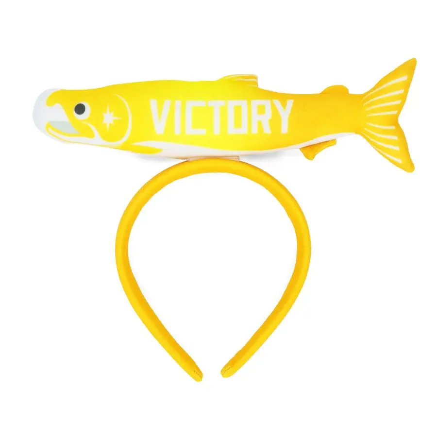 北海道日本ハムファイターズ　VICTORY応援バッド　ヴィクトリーしゃけまる ファイターズの勝利で登場！黄金に輝く「VICTORYしゃけまる