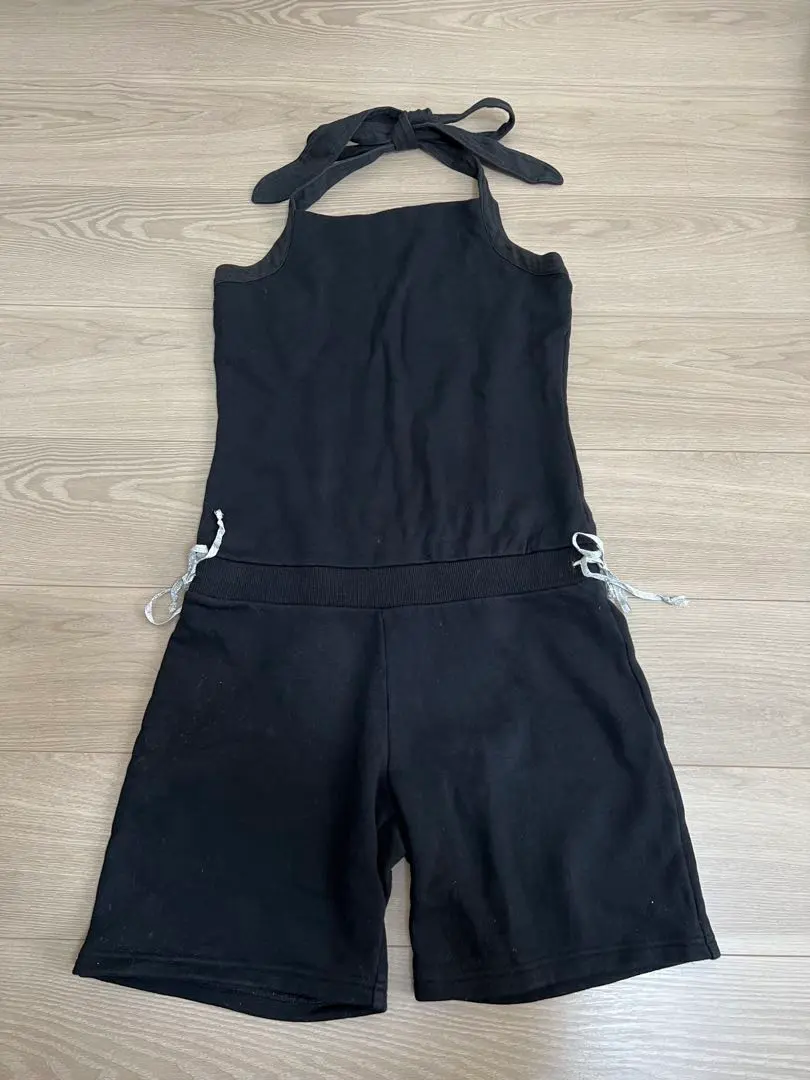 ALBAROSAリーフバスケットプリントコンビネゾン　オールインワン　つなぎ ALBAROSAリーフバスケットプリントコンビネゾン オールインワン