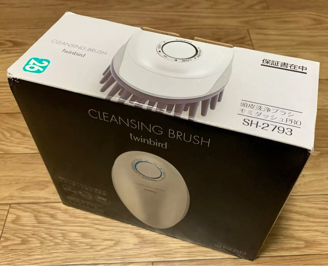新品未使用品 TWINBIRD 頭皮洗浄ブラシ SH-2793 Amazon | TWINBIRD 頭皮洗浄ブラシ モミダッシュ PRO パール
