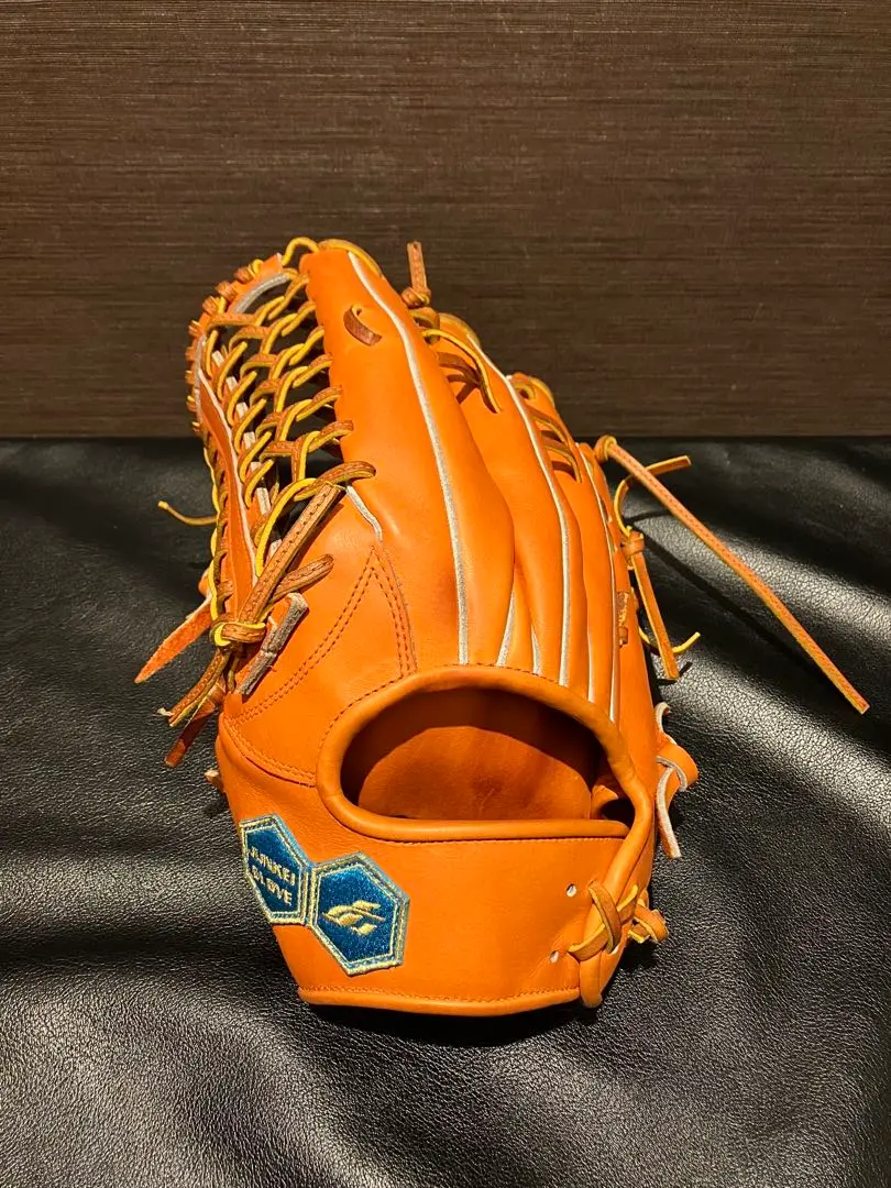 新古品 (高校野球対応)】 ジュンケイ 硬式グローブ / 内野手用