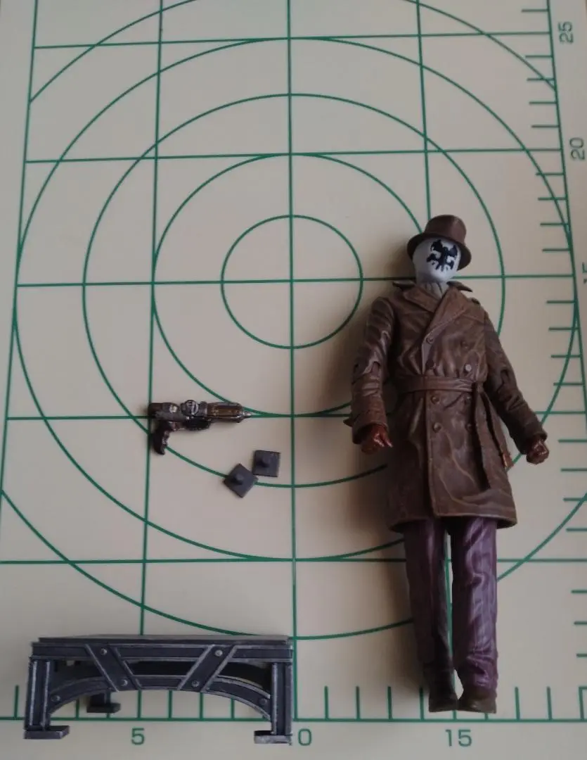 ロールシャッハ ヴァリアント フィギュア DC マテル DC ウォッチメン ロールシャッハ アクションフィギュア