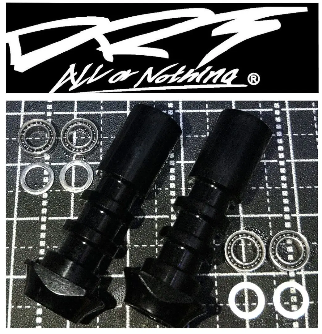 DRT バリアル 軽量スペンサーシャフト　ブラック　2個セット　美品 DRT バリアル スペンサーシャフト ブラック 2個セット - リール新着
