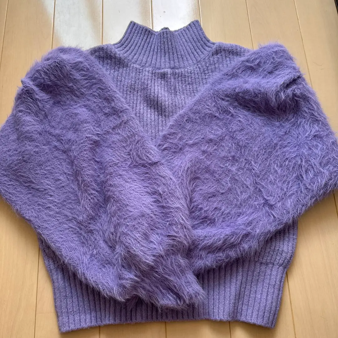 Thumbnail of MURUA Purple Knit Sweater