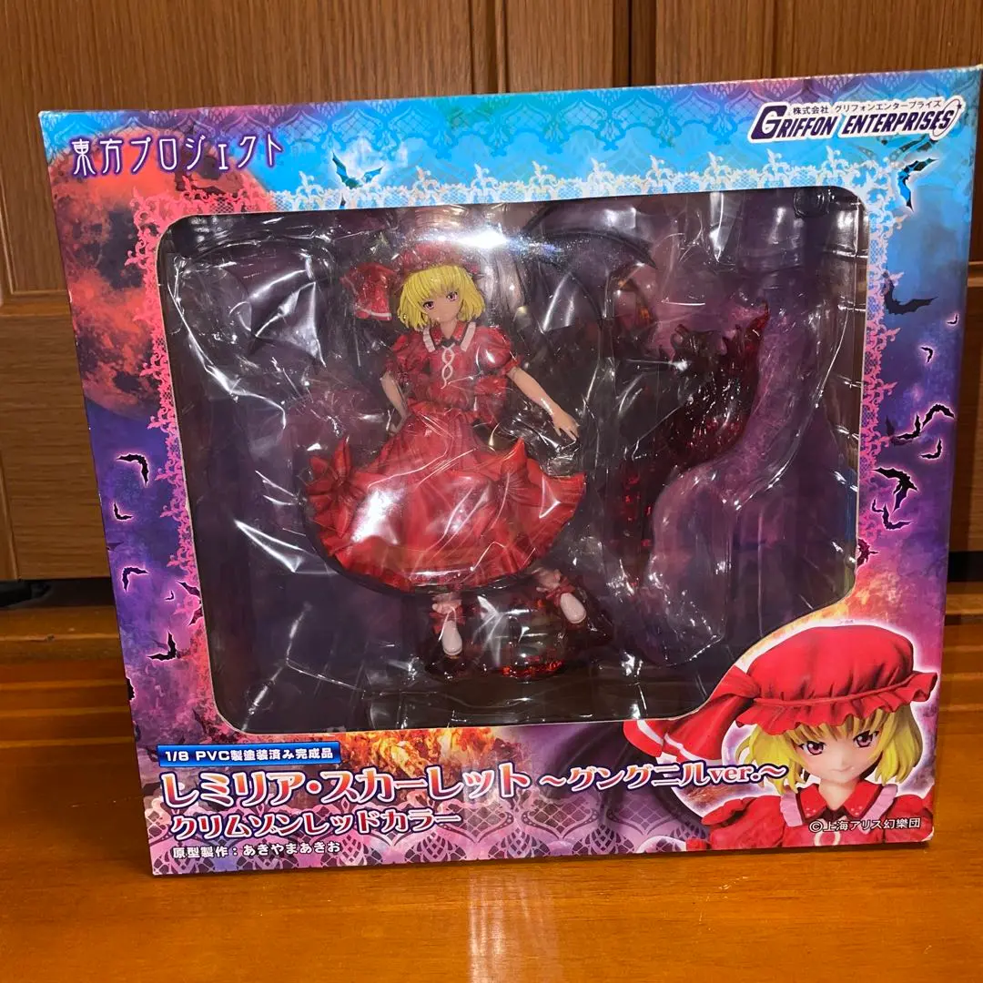 レミリア・スカーレット　～グングニルver～　グリフォン　東方project Amazon | 東方プロジェクト 1/8 レミリア・スカーレット