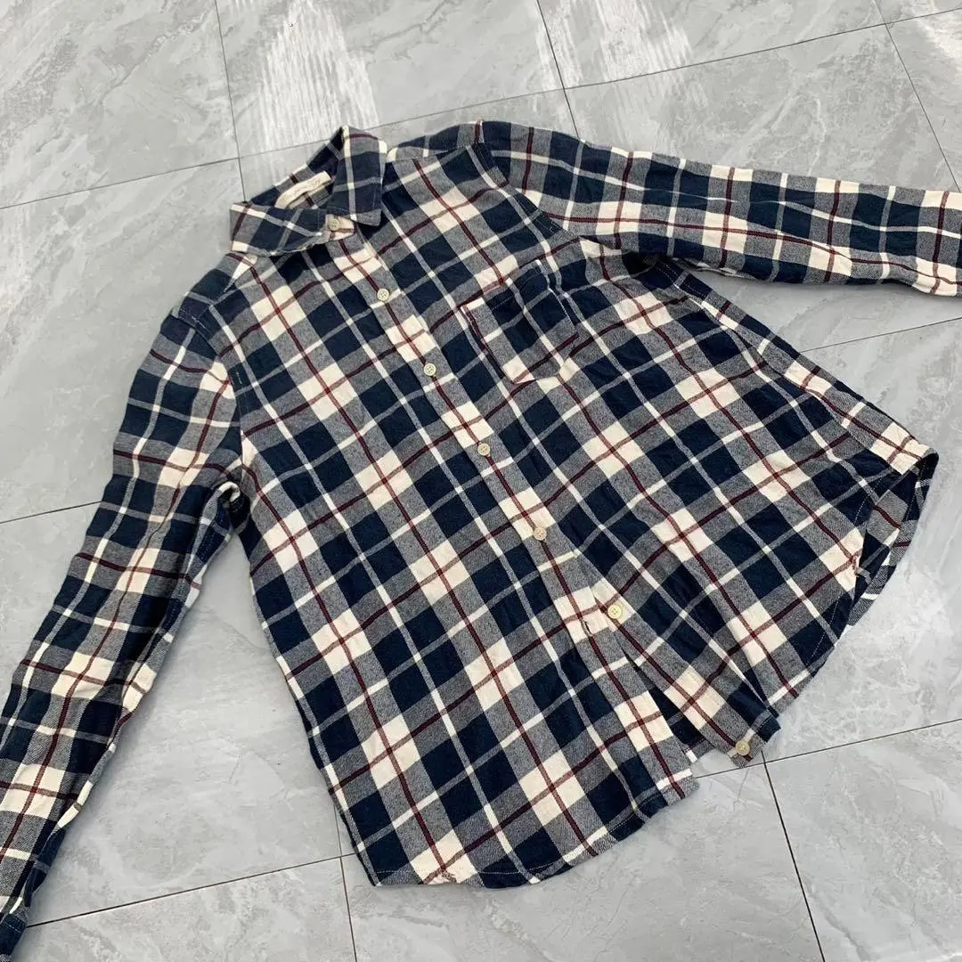 Thumbnail of Chapman Gypsy Shirt Long Sleeve Check Pattern with Pocket Button S