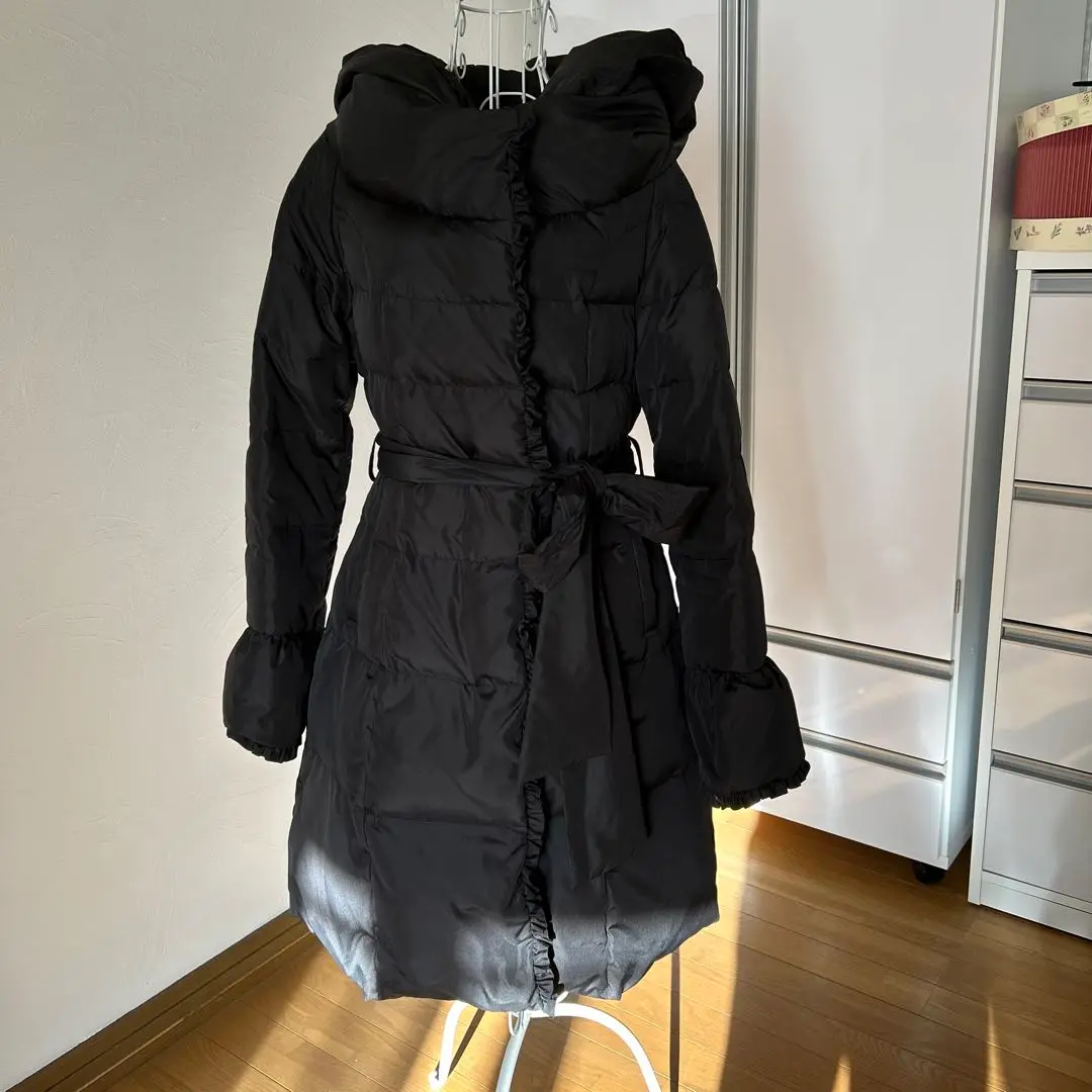 【美品】QVC &LOVEビジュー ダウンコート ブラック L 楽天市場】【洗える/裏地静電気防止】 ダウンコート