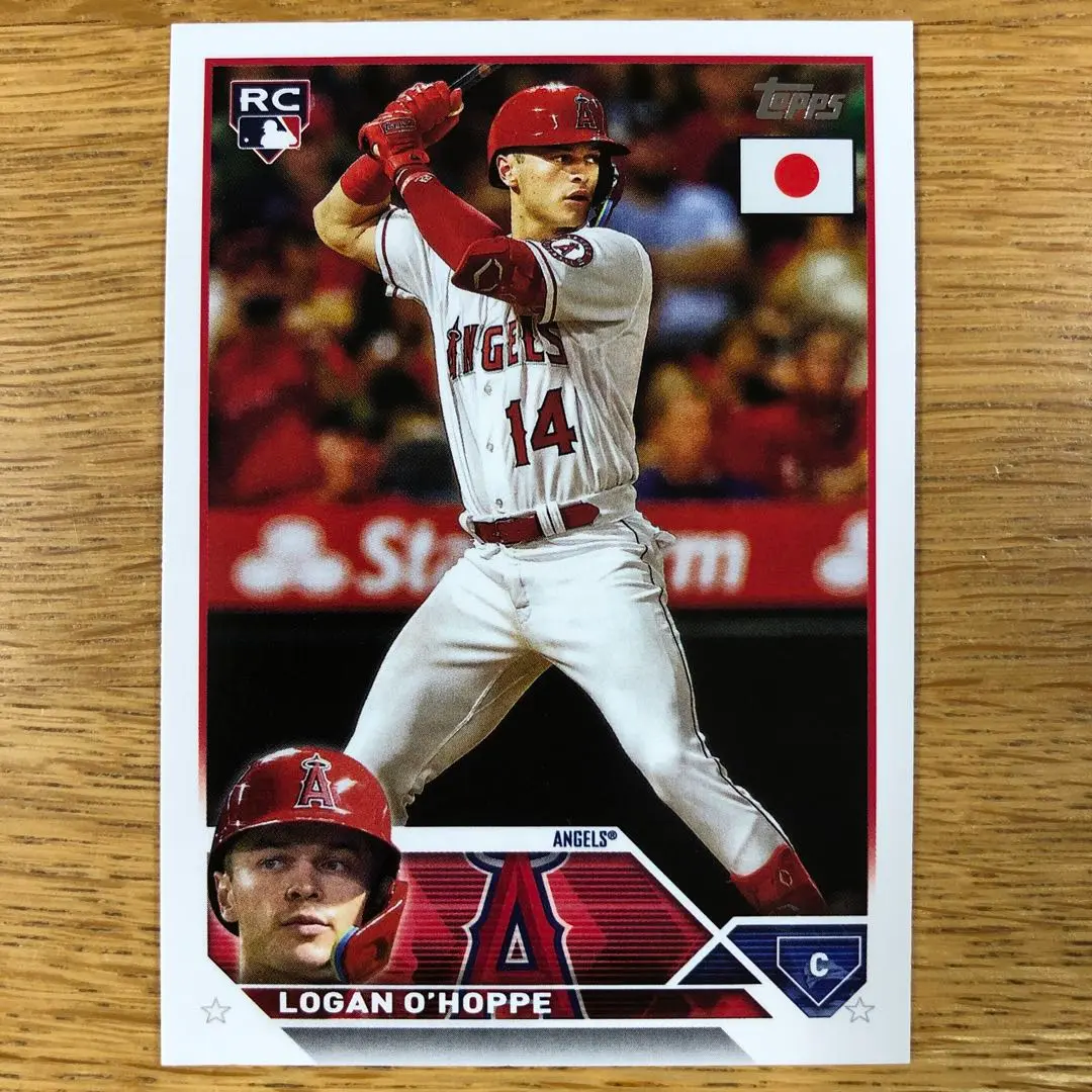 LOGAN O'HOPPE Signed Autographed 2024 Topps Series 1 One